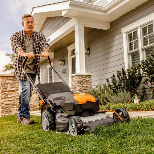 Worx 40v Combo, Includes 20 Push Mower, 13 String Trimmer, Quiet Tech Blower