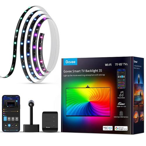 Govee Smart TV Backlight 3S, TVs 75-85 inches