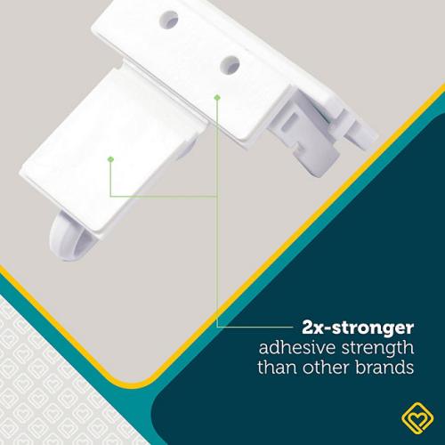 Safety 1st Secure-to-Explore Adhesive Locks, 12 locks, White
