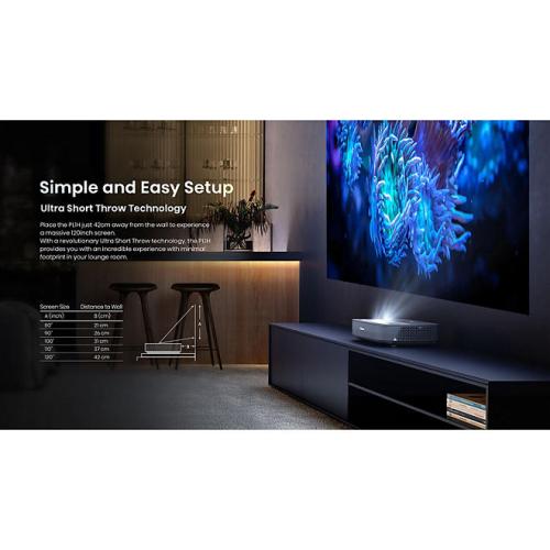 Hisense Smart 4K UHD Ultra Short Throw Laser Cinema Projector