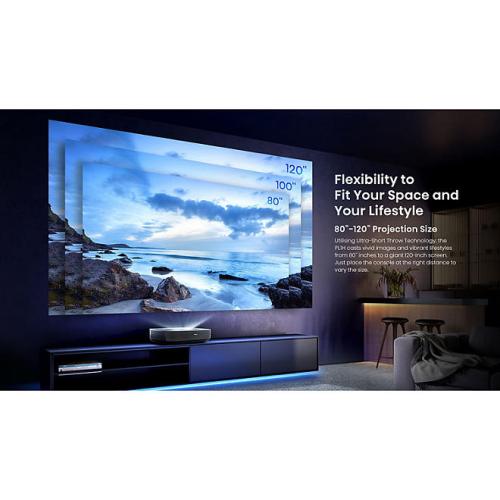 Hisense Smart 4K UHD Ultra Short Throw Laser Cinema Projector