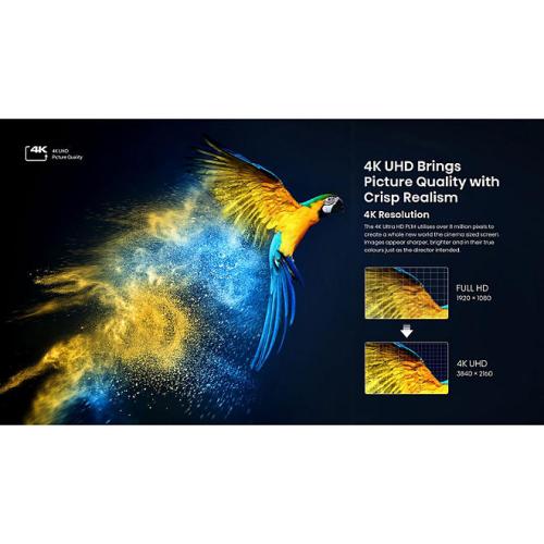 Hisense Smart 4K UHD Ultra Short Throw Laser Cinema Projector