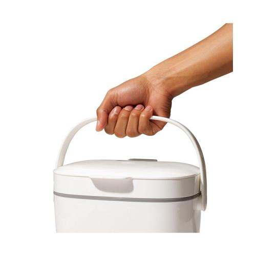 OXO 1.75 Gallon Compost Bin, White - White