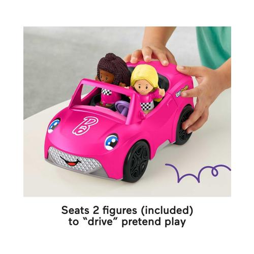 Fisher Price Barbie Convertible by Little People Set - Multi