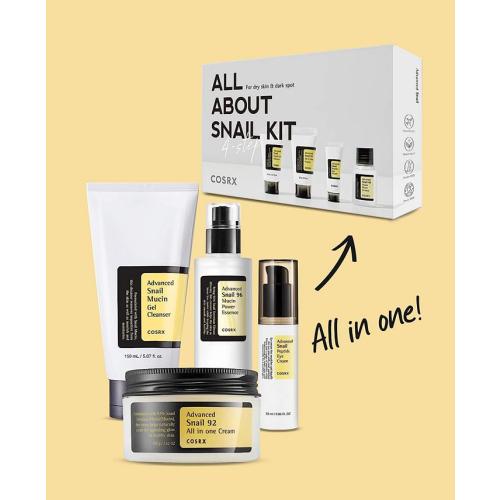 Cosrx 4-Pc. All About Snail Set