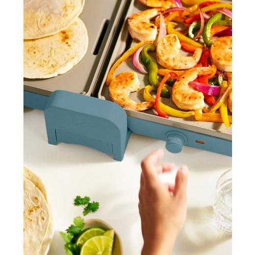 bella Fold & Store Dual Temp Griddle - Blue