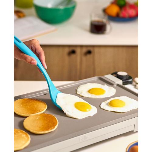 Bella 10 x 20 Electric Griddle with Warming Tray - Tan/Beige - No Size