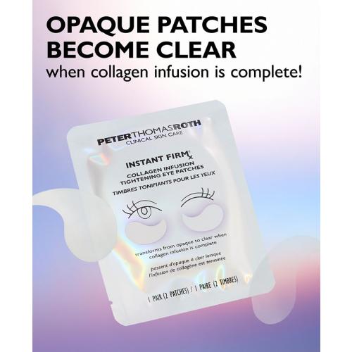 Peter Thomas Roth Instant FIRMx Collagen Infusion Tightening Eye Patches, 5 pairs