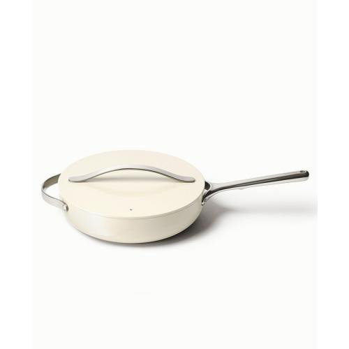 Tan/Beige 4.5 QT Caraway Non-Stick Ceramic Sauté Pan