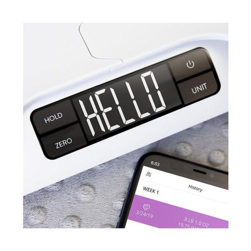 Bluetooth Smart Baby Scale - White - ONE SIZE
