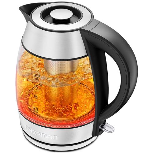 Chefman 1.8L Stay Hot Electric Kettle with Tea Infuser❗NEEDS CLEANING❗