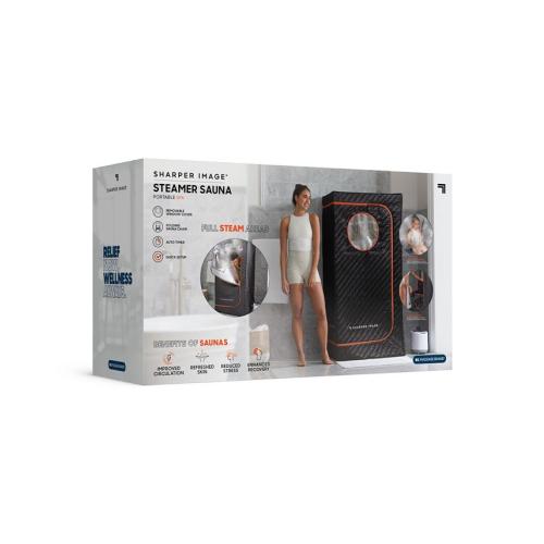 Sharper Image® Steamer Sauna Portable Spa - Black - No Size