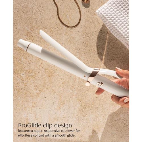 T3 SinglePass Curl X 1 Ceramic Extra-Long Barrel Curling Iron in Satin Blush - No Size