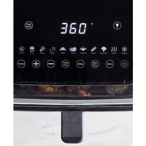 GreenPan Bistro 7 Quart 360° Clear View Air Fryer - Black - No Size