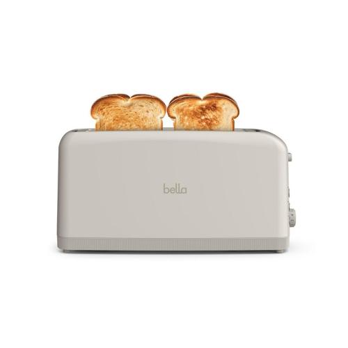 Bella 4-Slice Slim Toaster 35246 - Tan/Beige - No Size