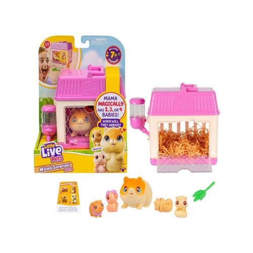 Little Live Pets Mama Surprise Mini Playset Hamster - White - No Size