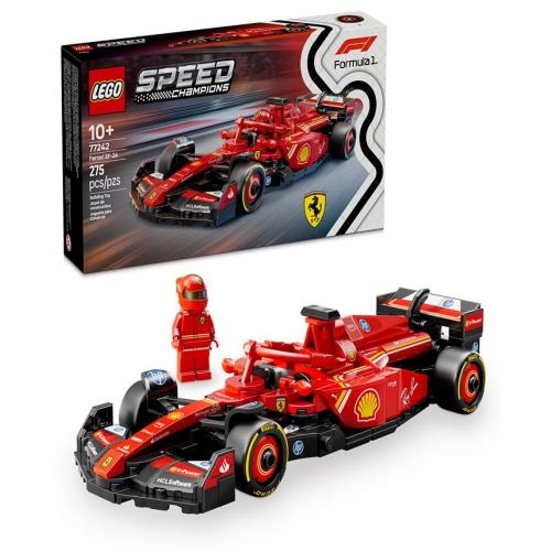 LEGO® Speed Champions Ferrari SF-24 F1 Race Car Building Set and Toy Driver 77242 - Multi - No Size