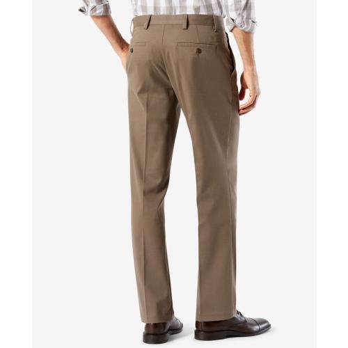 Dockers Men's Easy Straight Fit Khaki Stretch Pants - Brown - 34x34
