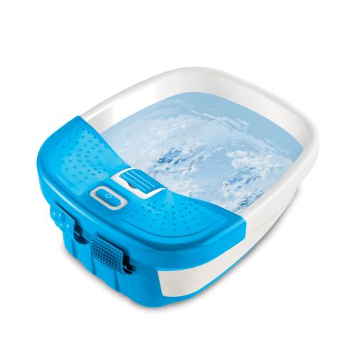 Homedics Bubble Bliss® Deluxe Foot Spa Surrounds Your Feet with Massaging Bubbles - Blue