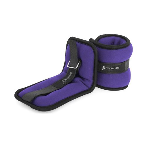 ProsourceFit Ankle Weights 2.5, Set of 2, Purple - Purple