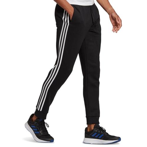Size 2XL adidas Men's Fleece Jogger Pants - Black