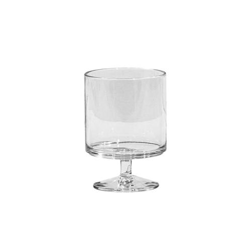 Abode Homewares Stacking Wine Premium Acrylic Goblet Glasses, Set of 6 - 9.30 oz