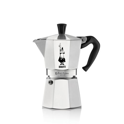 Moka Express 6 Cups Coffeemaker - 9.1 oz - Gray