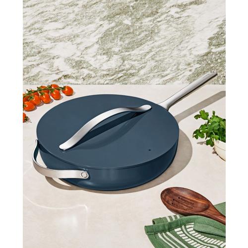 Caraway Non-Stick Ceramic 4.5 QT Sauté Pan - Blue