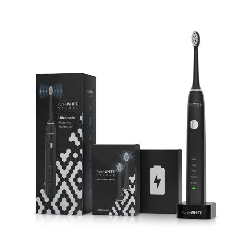 PurelyWHITE DELUXE Ultra Series Rechargeable Electric Toothbrush - Black - ONE SIZE