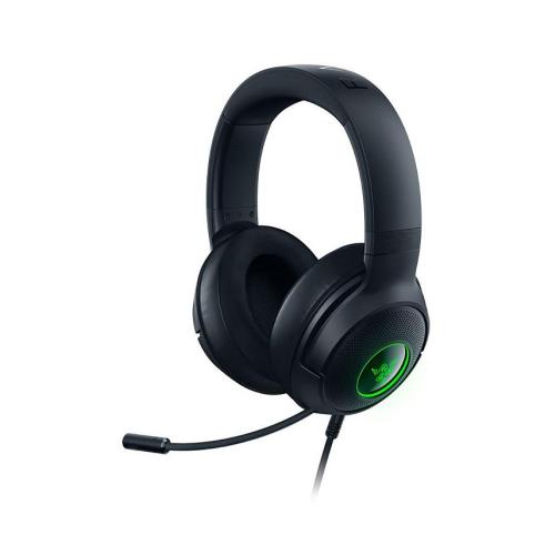 Razer Kraken V3 X Wired USB Gaming Headset - Black - Black
