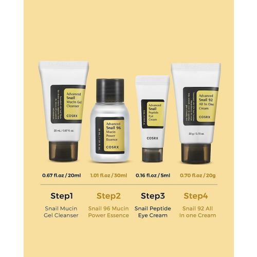 Cosrx 4-Pc. All About Snail Set