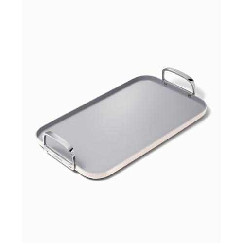 Caraway Non-Stick Ceramic-Coated 20 Double Burner Griddle - Ivory/Cream