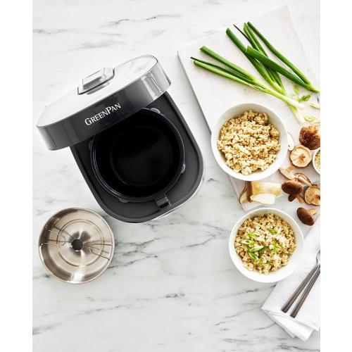 GreenPan 8-Cup Bistro Carb-Reducing Rice Cooker - Black - No Size