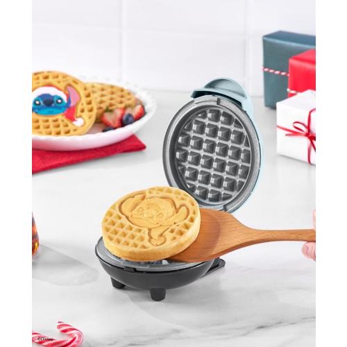 Dash Disney | Dash Stitch Santa Mini Waffle Maker - Blue - No Size