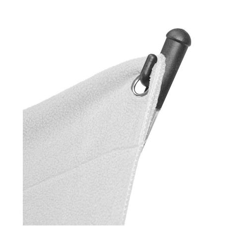 Savage 5x12' White Background Floor Extended Backdrop Travel Kit (water damage on case not product)