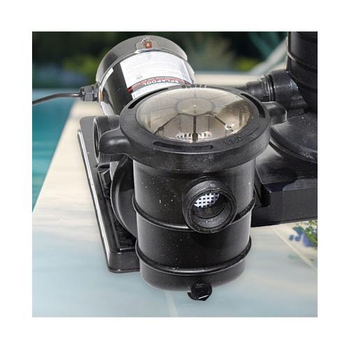 Swimline HydroTools Hydro Flo 1.5 HP 5820 GPH 2 Speed Horizontal Discharge Pump - ONE SIZE