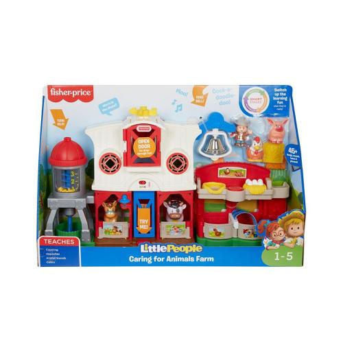 Fisher-Price Little People Caring for Animals Farm, Action Playset - Multi