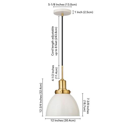 Madison Pendant, 12 - Multi