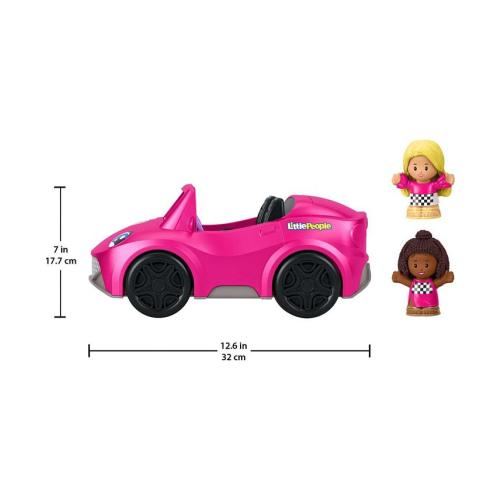 Fisher Price Barbie Convertible by Little People Set - Multi