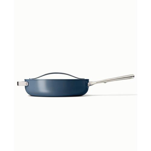 Caraway Non-Stick Ceramic 4.5 QT Sauté Pan - Blue