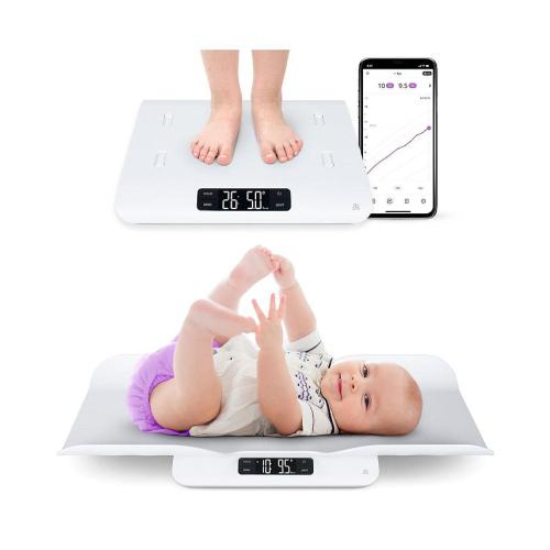 Bluetooth Smart Baby Scale - White - ONE SIZE