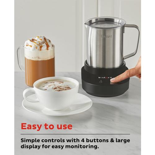 Instant Pot Magic Froth™ 9-in-1 Stainless Steel Frother - Silver‼️light dirt‼️
