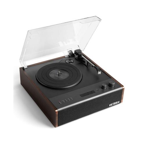 Victrola Eastwood Signature Bluetooth Record Player (Espresso) - Brown