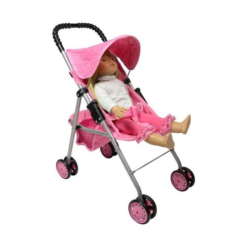 The New York Doll Collection My First Doll Stroller - Pink