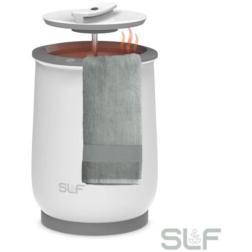 Tzumi SLF Luxury Towel 20L Electric Bucket Towel Warmer - White