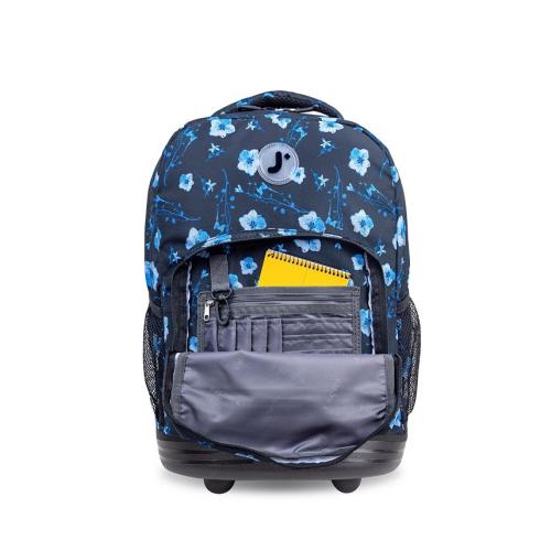 J World Sunrise 18 Kids Rolling Backpack - Blue - NO SIZE