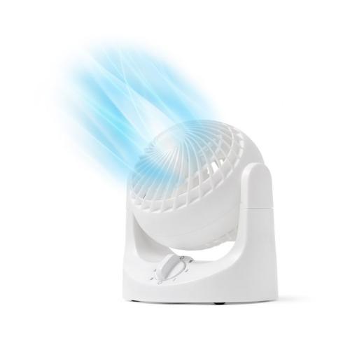 IRIS USA WOOZOO Fan, 10 Speed, 6 angles, 65° Adjustable Tilt, White - White - ONE SIZE