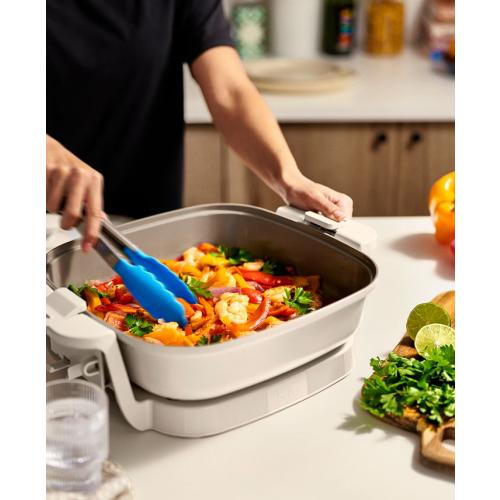 Bella 12 x 12 Make and Take Electric Skillet - Ivory/Cream