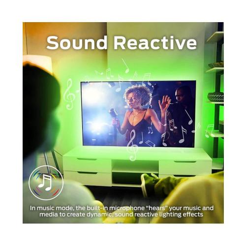 50Ft. Multi-Color LED Light Strip - Gray - 50