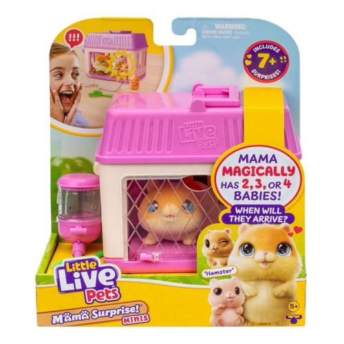 Little Live Pets Mama Surprise Mini Playset Hamster - White - No Size